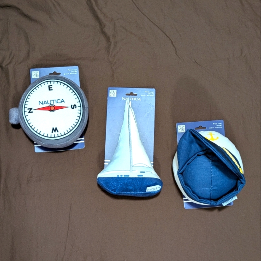 Brand New, Nautica dog toys